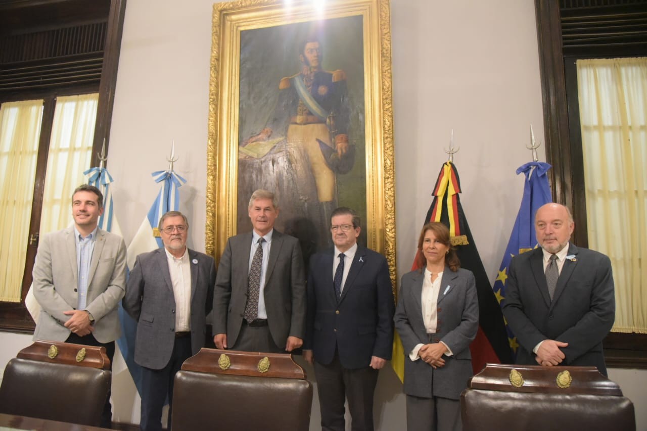 consejo Ale.jpeg Senado Provincial :El Vicegobernador se reunió con el Ministro Consejero de Alemania