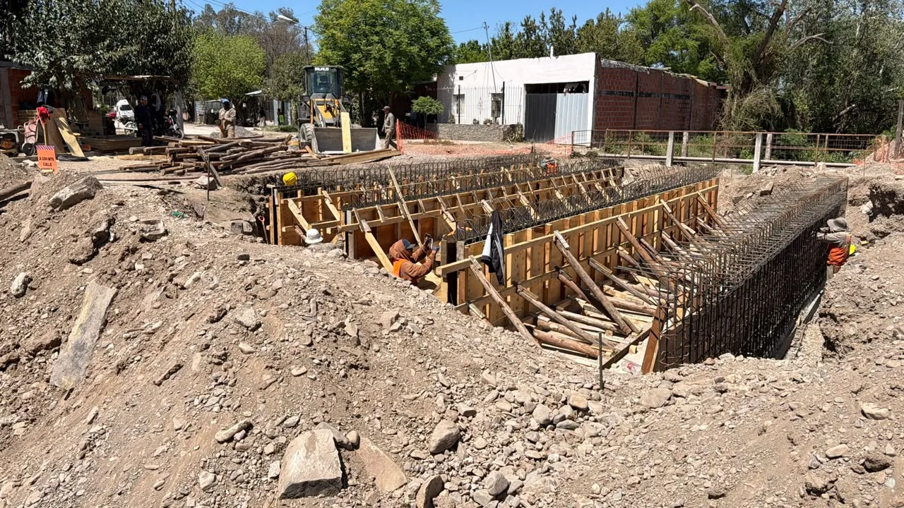 Avanza la construcción de un nuevo puente que conectará barrios de la zona oeste de salta