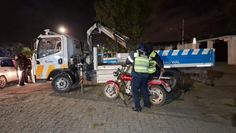 FUERTES CONTROLES DE TRÁNSITO: SECUESTRARON 27 VEHÍCULOS DURANTE EL FIN DE SEMANA