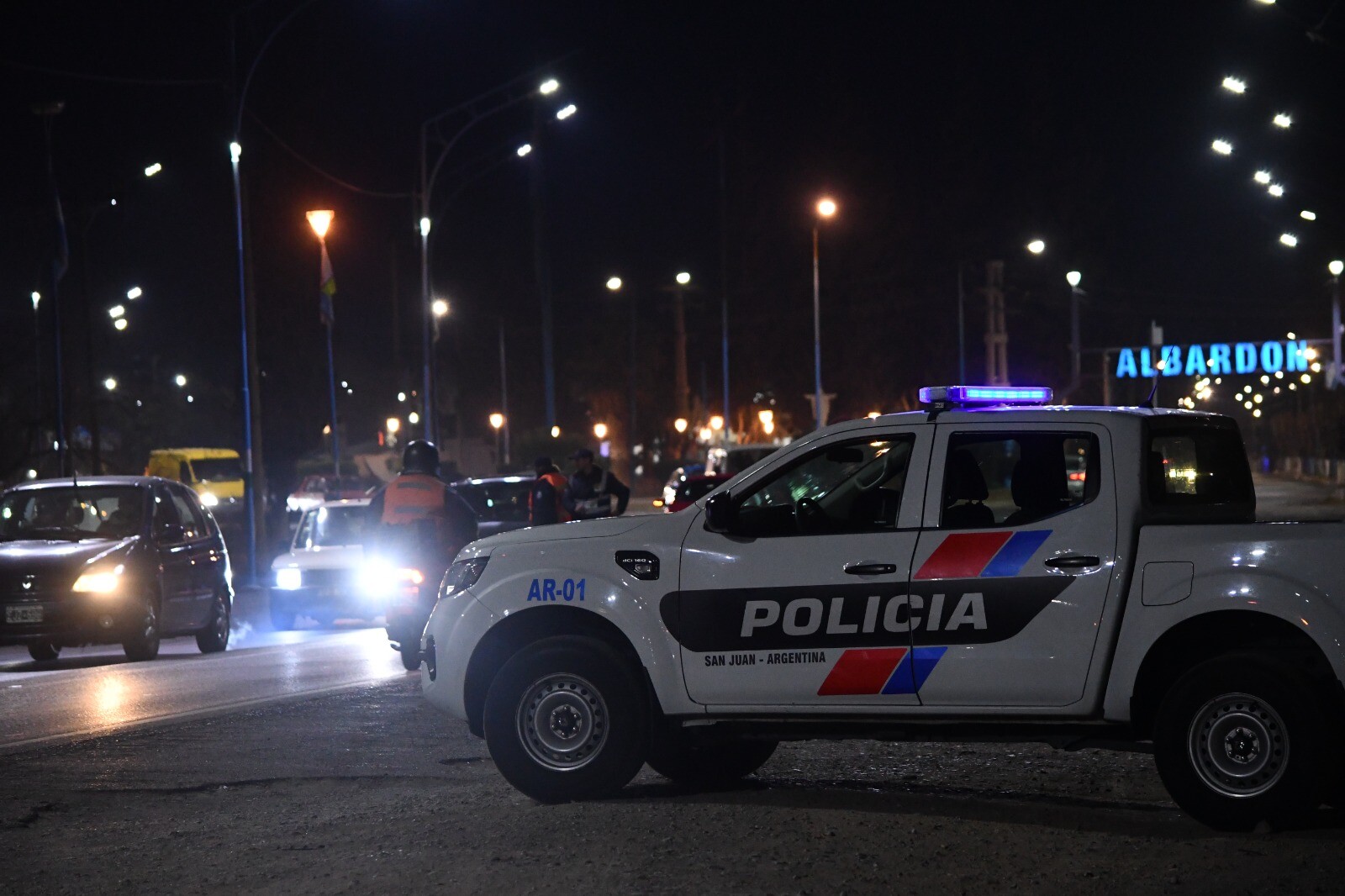 Alerta emitida por la Dirección de Vialidad Nacional y la Dirección D-7 de la Policía de San Juan