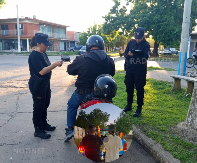 Capitán Bermúdez: control territorial dejó más de 100 identificados y un detenido
