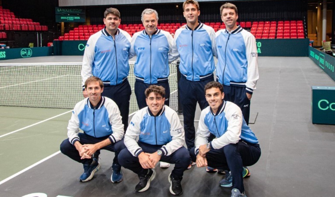 Copa Davis: Etcheverry-De Jong abren la serie en busca de Bologna
