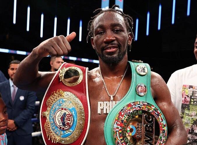 El notable Terence Crawford en el mejor momento de su gran carrera