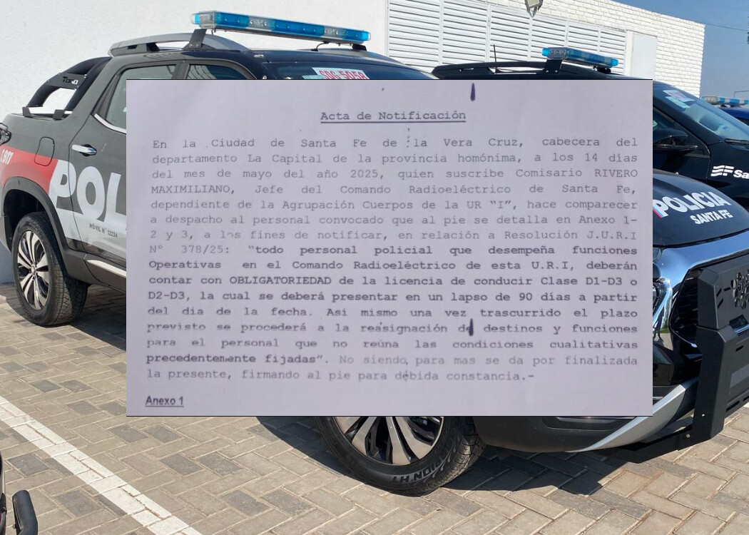 SANTA FE: denuncian maltrato y “apretadas” en el Comando Radioeléctrico
