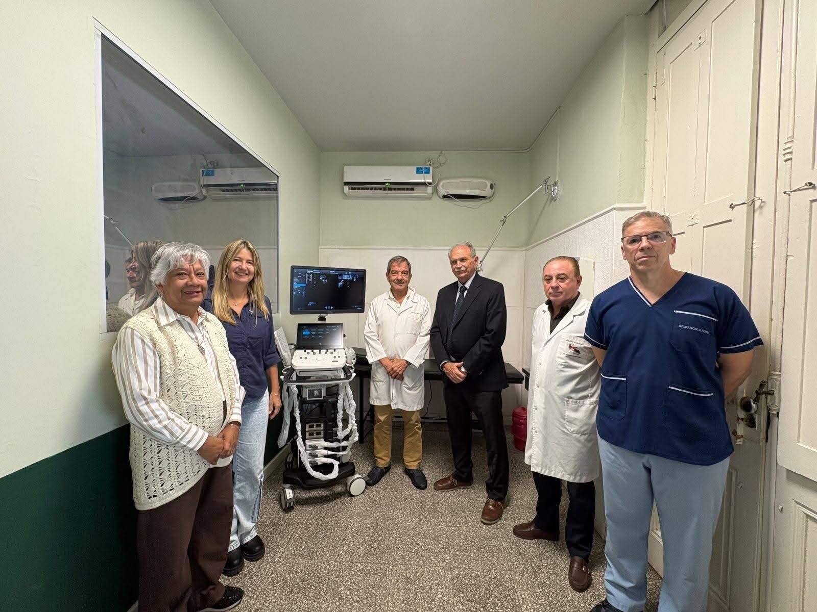 Nuevo ecógrafo para el Hospital Geriátrico de Corrientes