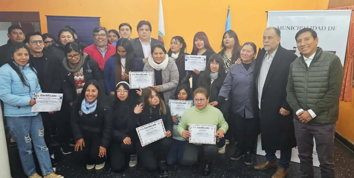 El Gobierno realizó la entrega de certificados de formación laboral en Tumbaya, Maimara, Tilcara y Purmamarca