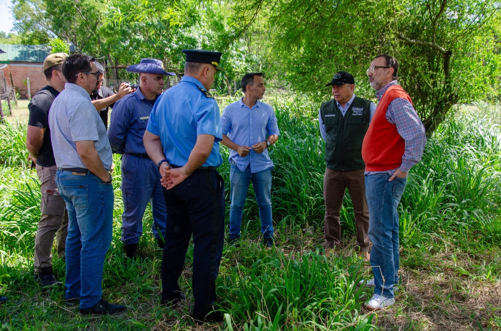 MATKOVICH SUPERVISÓ EL NUEVO DESTACAMENTO RURAL CRUCE VIEJO, QUE SERÁ INAUGURADO PRÓXIMAMENTE