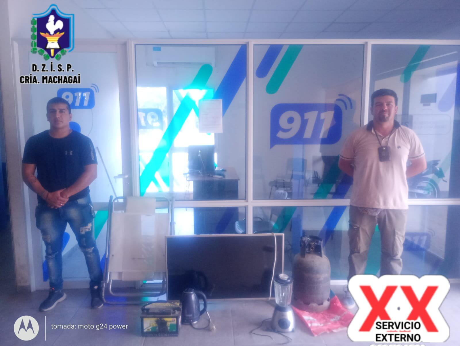 d7a100aa-5fe1-4ca5-a66a-11a9a28995c0.jpg RECUPERAN ELEMENTOS SUSTRAÍDOS DE UN DOMICILIO
