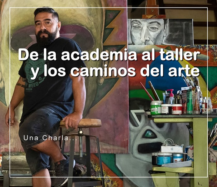 De la academia al taller. por Darío Parejas Artista Visual Argentino