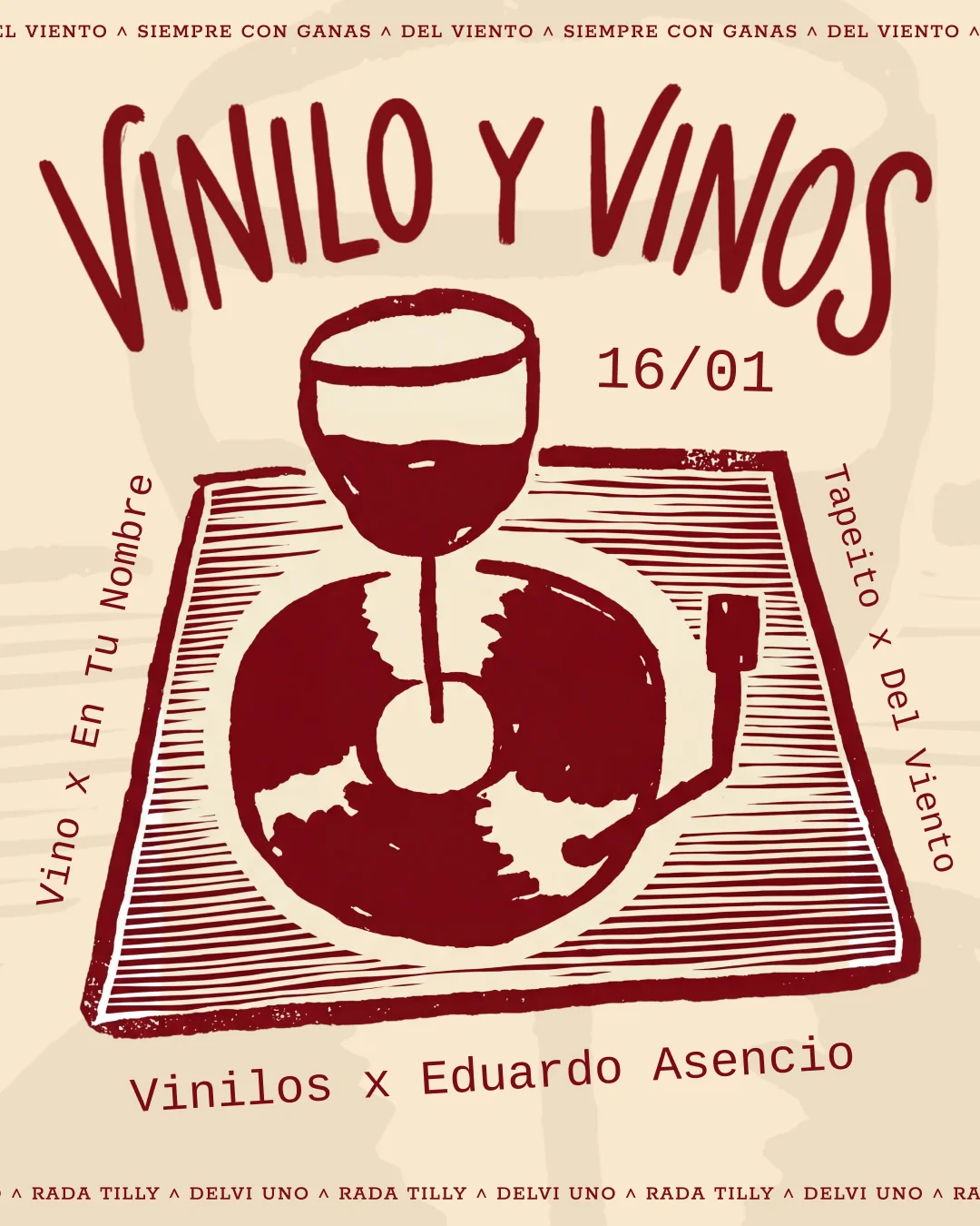 Del Viento abre un nuevo ciclo de encuentros con música en vinilo y vino en Rada Tilly