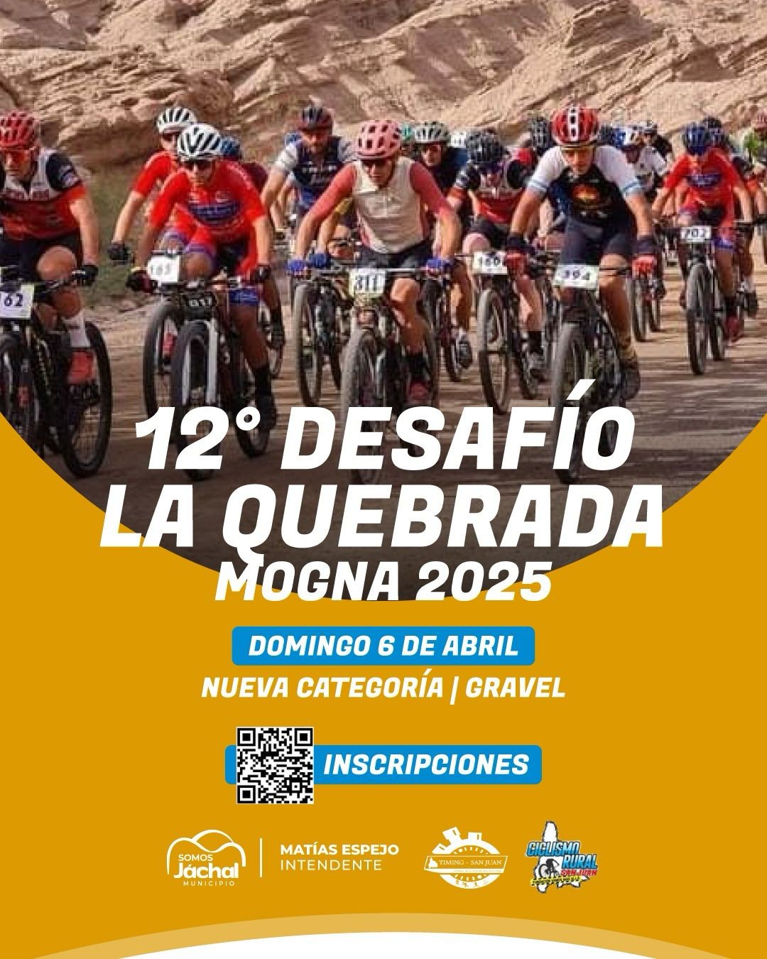 JÁCHAL: 12° Desafío La Quebrada Mogna 2025