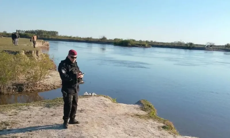 Hallaron muerto a Leandro Urdener tras nueve días de búsqueda en el río Salado