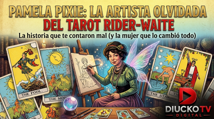 PAMELA: LA MUJER OCULTA DETRÁS DEL TAROT