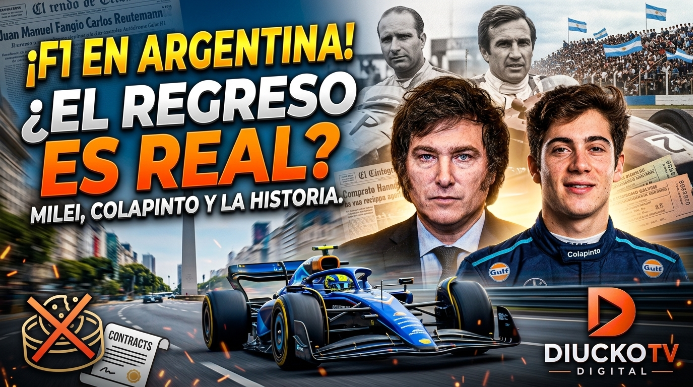 MILEI QUIERE QUE LA FÓRMULA 1 VUELVA A LA ARGENTINA