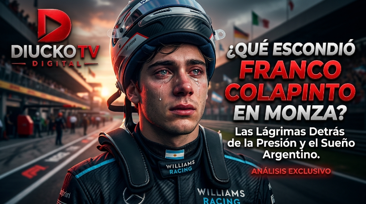 COLAPINTO Y LAS LÁGRIMAS DE MONZA: CUANDO EL CASCO NO ALCANZA PARA ESCONDER TODO