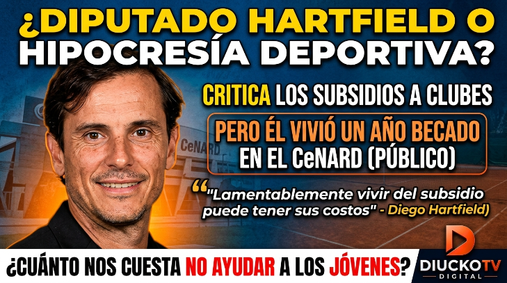 FUE BECADO, LLEGÓ AL 73 DEL MUNDO Y AHORA CUESTIONA LA AYUDA AL DEPORTE