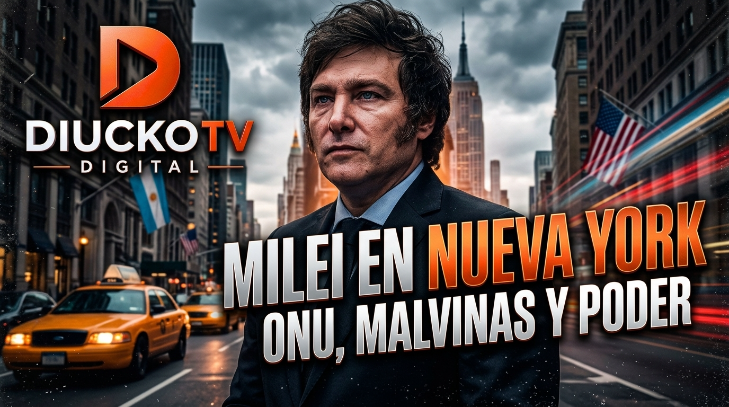 MILEI DESEMBARCÓ EN NUEVA YORK: ONU, MALVINAS Y UNA AGENDA CON PERFUME A PODER