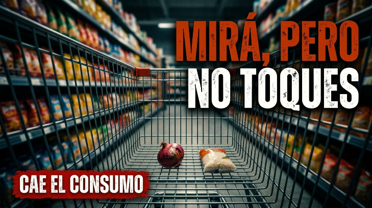 EL CONSUMO SE PUSO EN MODO “MIRÁ, PERO NO TOQUES”: LOS ARGENTINOS COMPRAN CADA VEZ MENOS