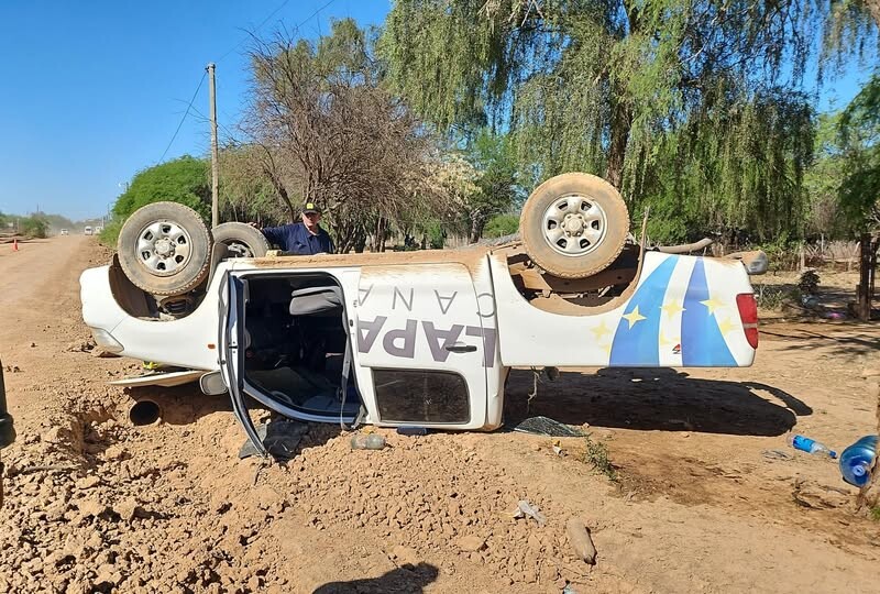 descarga (1).jpg Despistó una camioneta y sus tres ocupantes salieron ilesos