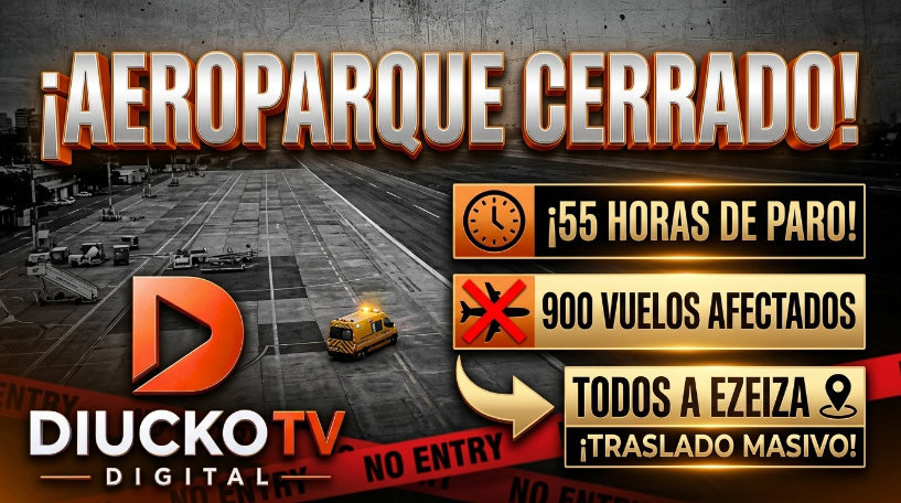AEROPARQUE BAJÓ LA PERSIANA: 55 HORAS SIN VUELOS Y 900 OPERACIONES AFECTADAS