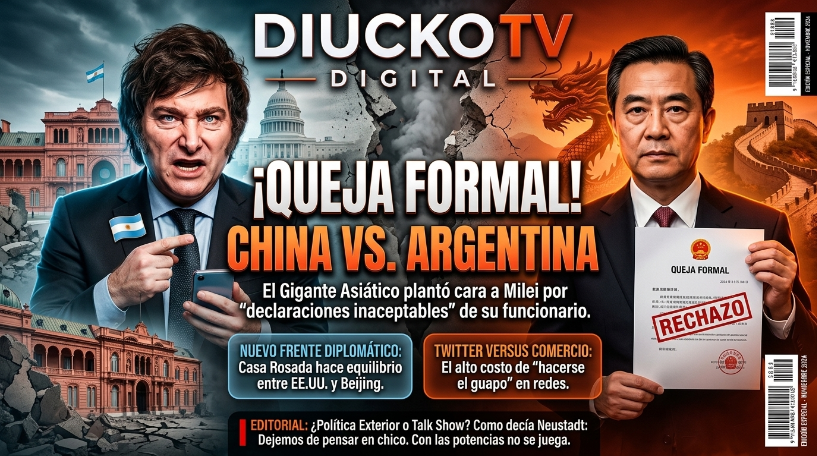 CHINA PRESENTÓ UNA QUEJA FORMAL CONTRA LA ARGENTINA
