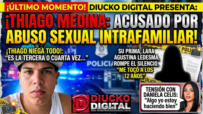 Thiago Medina acusado de abuso sexual por su prima y responde a la denuncia