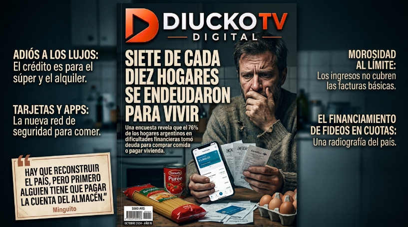 SIETE DE CADA DIEZ HOGARES SE ENDEUDARON PARA VIVIR