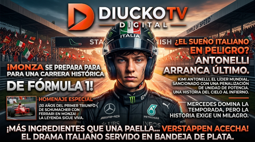 MONZA SE PREPARA PARA UNA FÓRMULA 1 HISTÓRICA