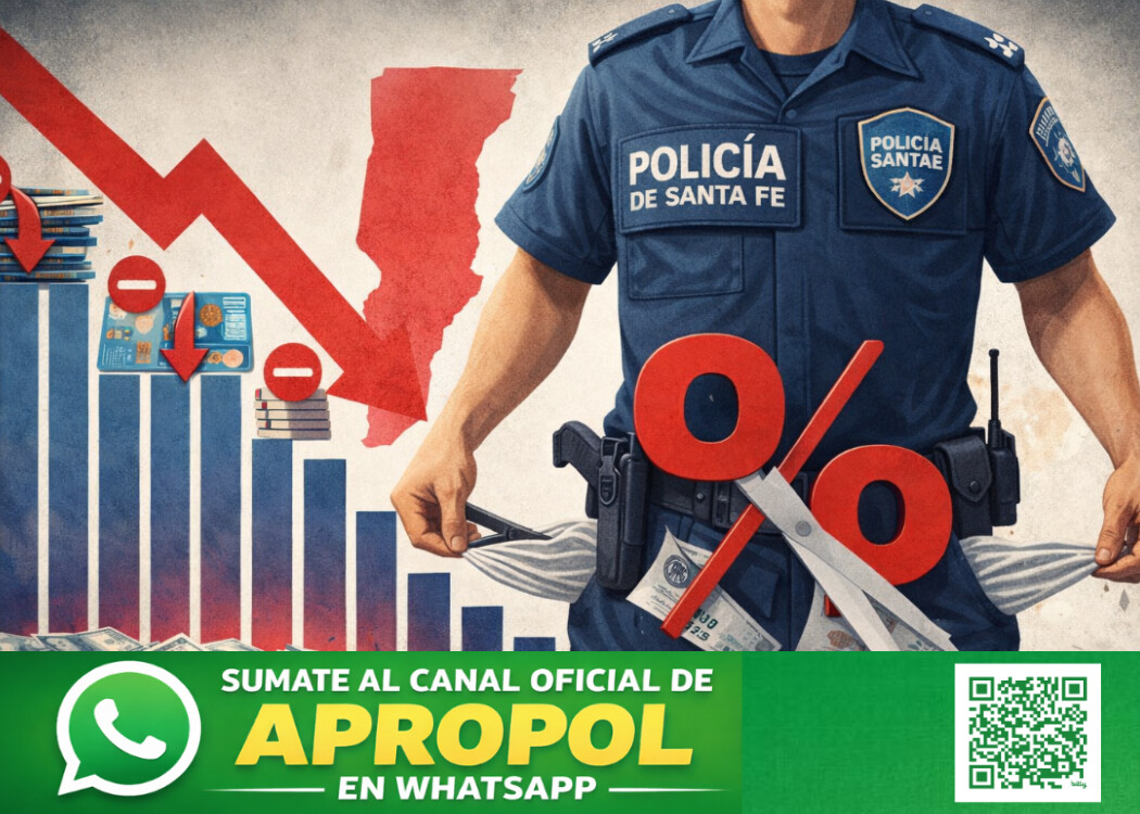 deudas_08abr26.jpg Policías endeudados: del problema salarial al “problema del trabajador”