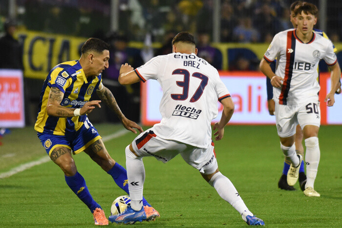 Tras dos jugadas polémicas, Central y San Lorenzo empataron en Arroyito Tras dos jugadas polémicas, Central y San Lorenzo empataron en Arroyito