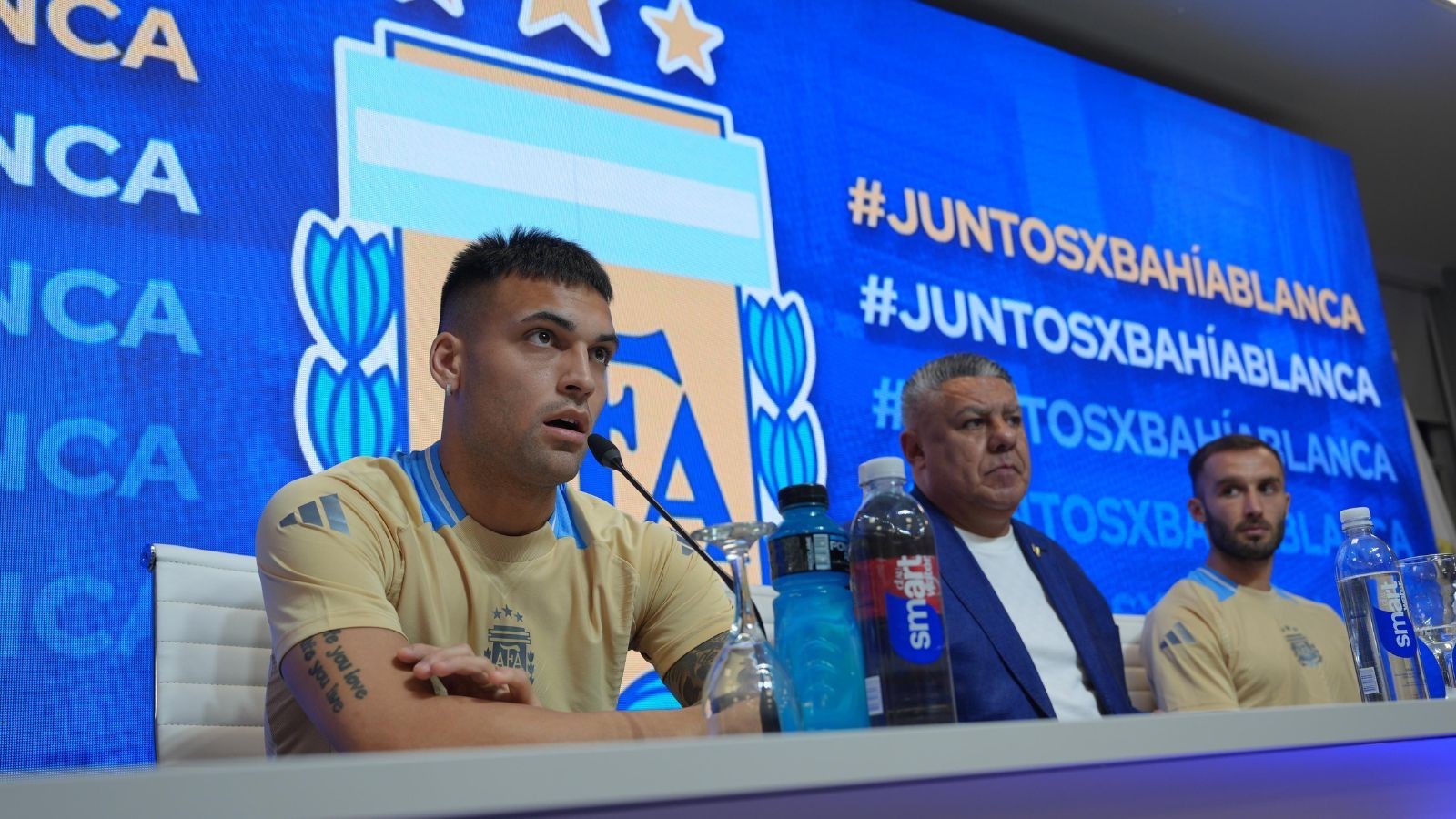 DeportesLa Selección Argentina jugará un amistoso ante la Sub 20 a beneficio por Bahía Blanca