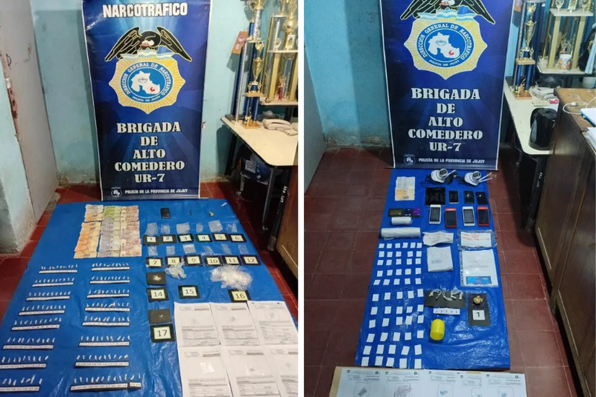 25 procedimientos y 18 personas demoradas en operativos contra el narcotráfico en Jujuy