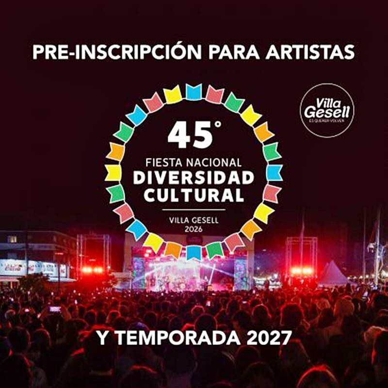 Villa Gesell convoca a artistas para octubre