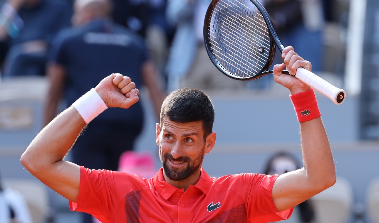 djokovicrolandgarros2025.jpg Djokovic y Sinner se metieron en los cuartos de final de Roland Garros