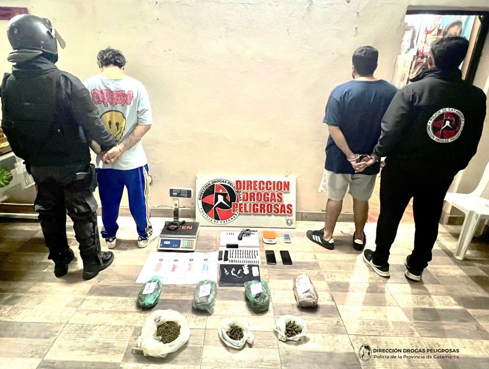 Secuestraron drogas, armas, vehículos y más de siete millones de pesos