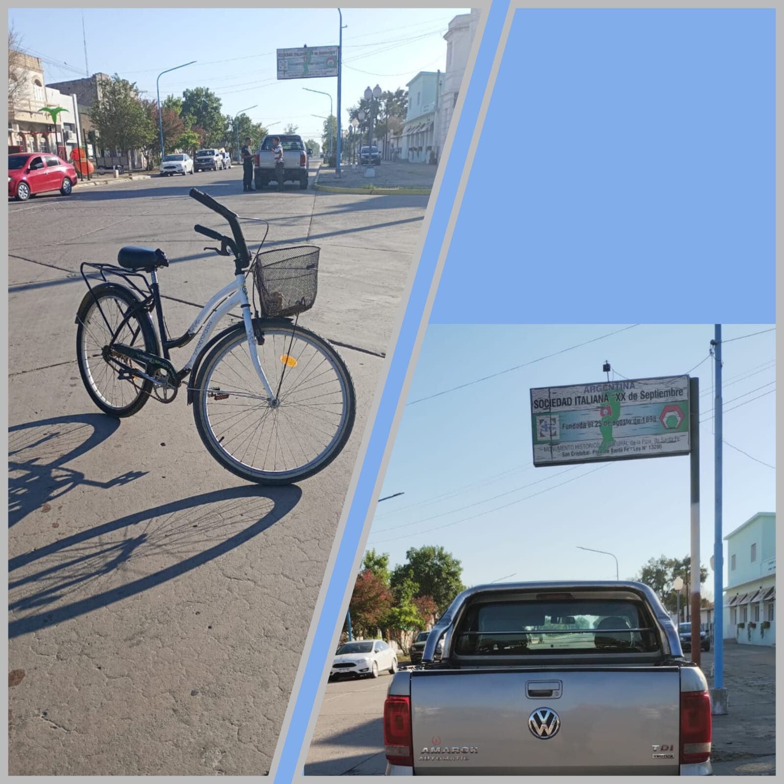 San Cristóbal: grave accidente entre una camioneta y una bicicleta