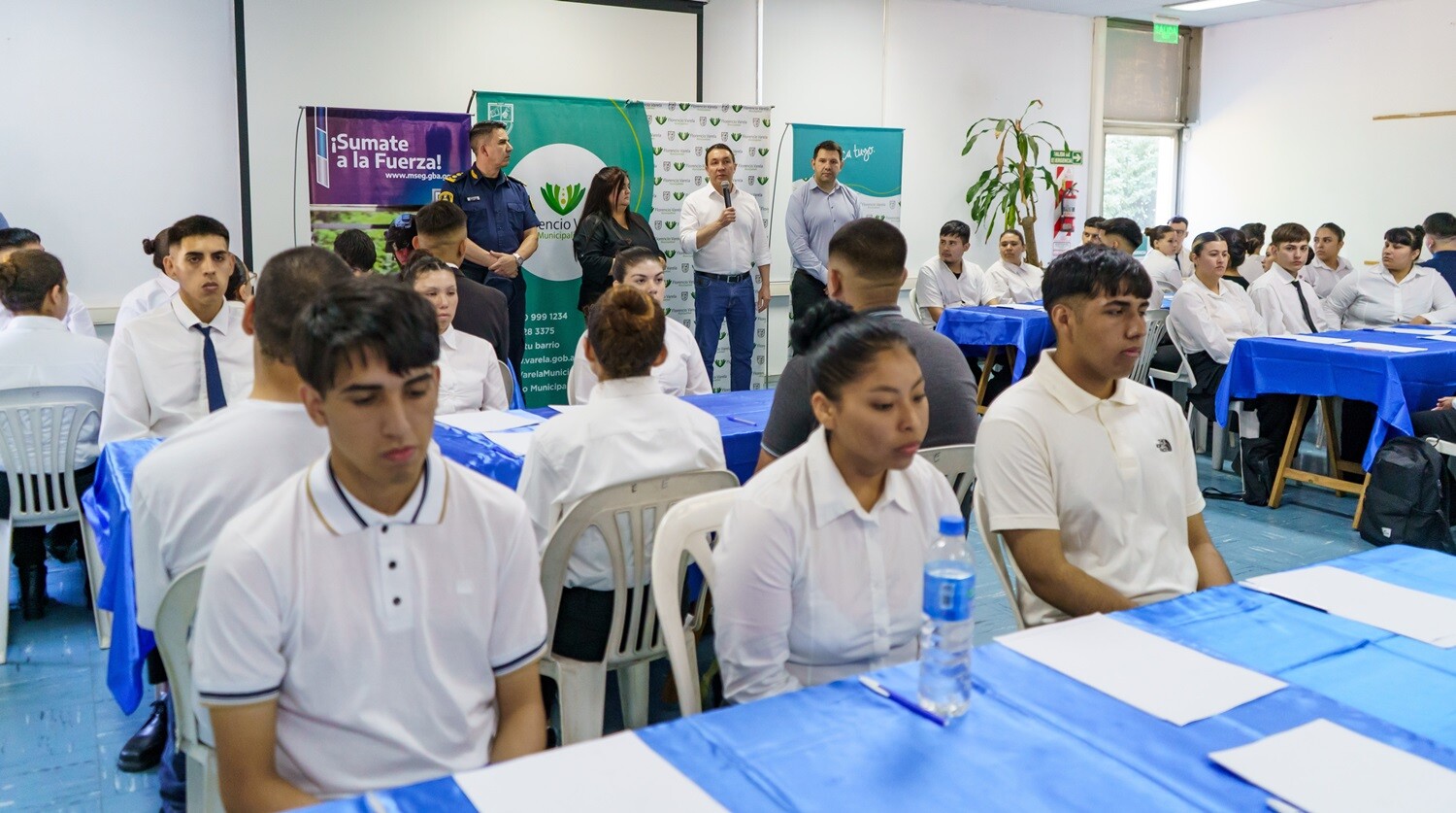 Postulación de varelenses para sumarse a la Policía Bonaerense