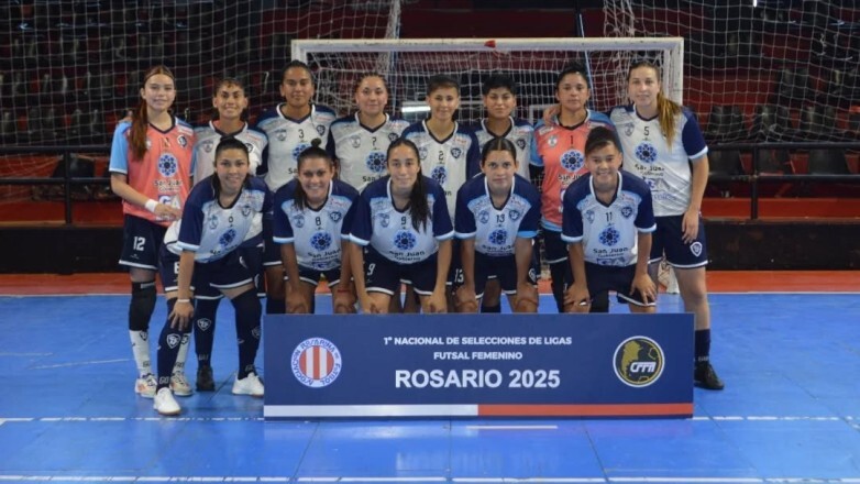 La Selección Sanjuanina goleó a Tucumán Nacional de Futsal femenino