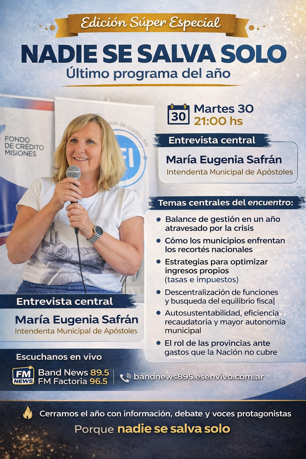 🎙️ Nadie se salva solo