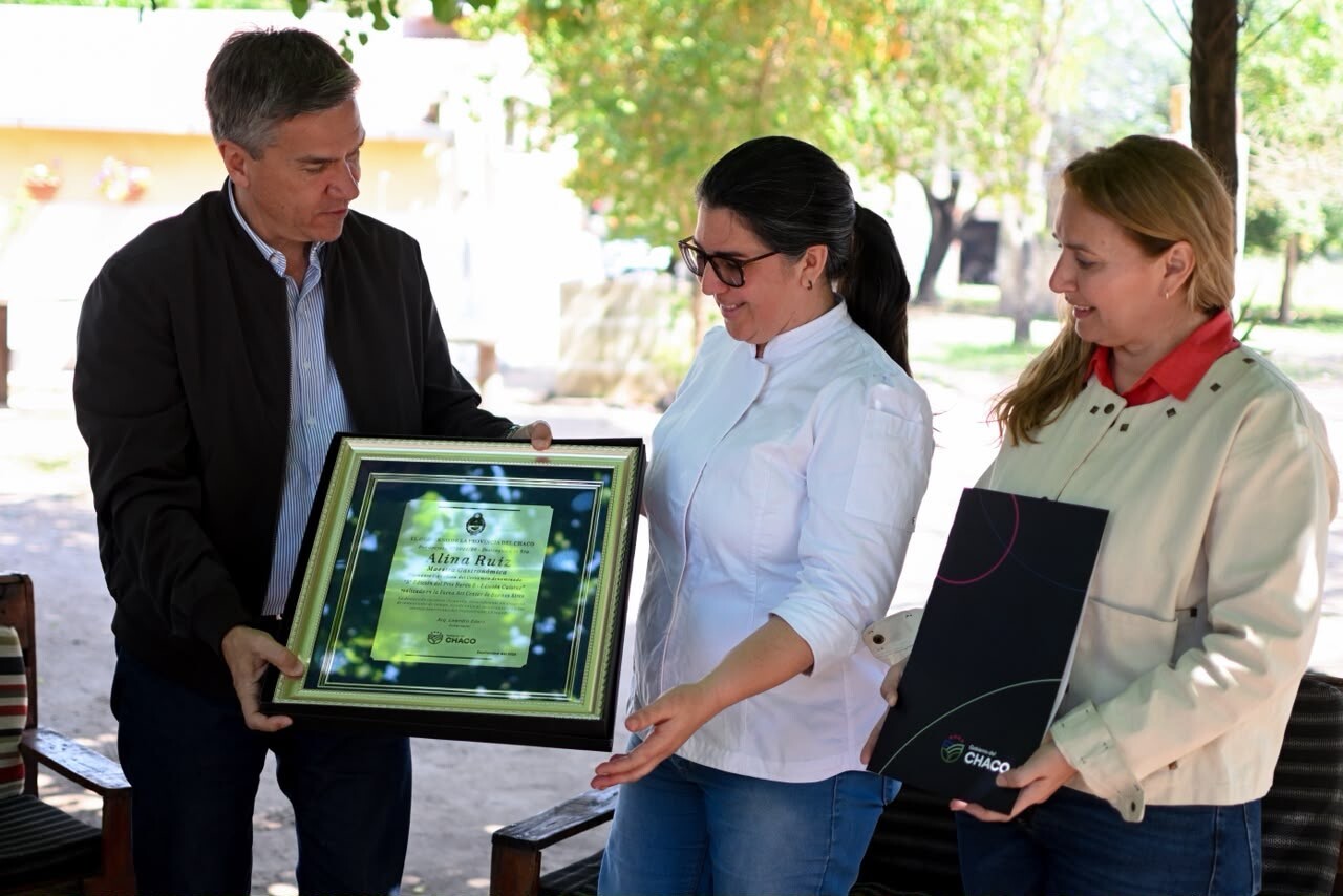 DE EL IMPENETRABLE AL MUNDO: ZDERO HOMENAJEÓ A ALINA RUIZ, ORGULLO DE LA GASTRONOMÍA CHAQUEÑA