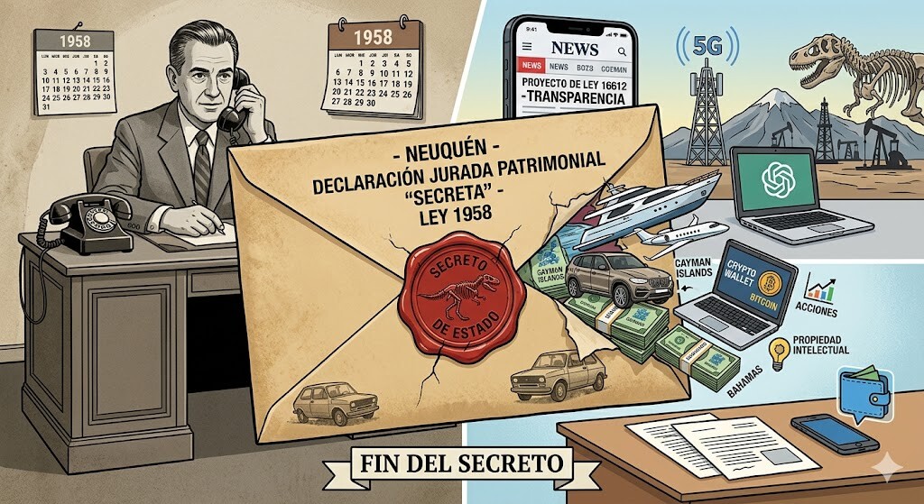 Misterioso caso de los patrimonios crecientes de Funcionarios en Neuquen