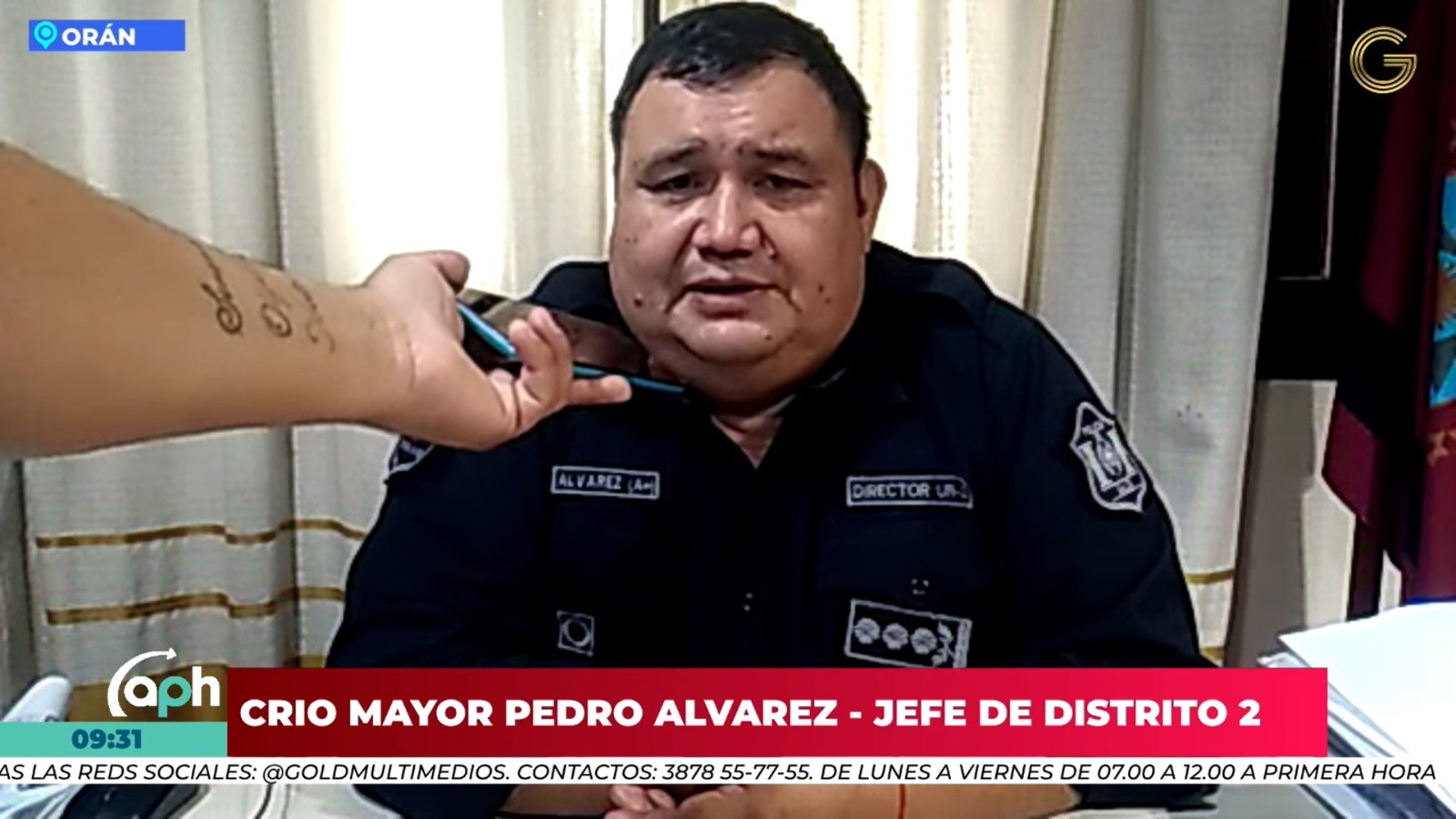 Micro informativo policial: Distrito 2 Orán y departamento Orán