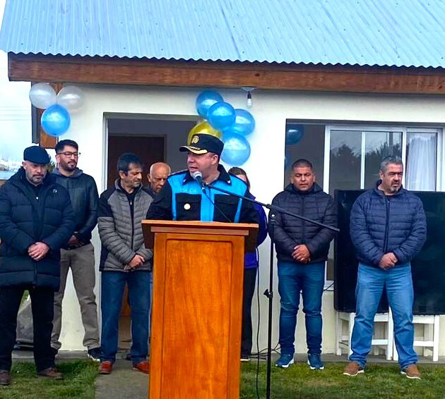 El Gobierno del Chubut inauguró la subcomisaría Paraje Villa El Blanco en Cholila