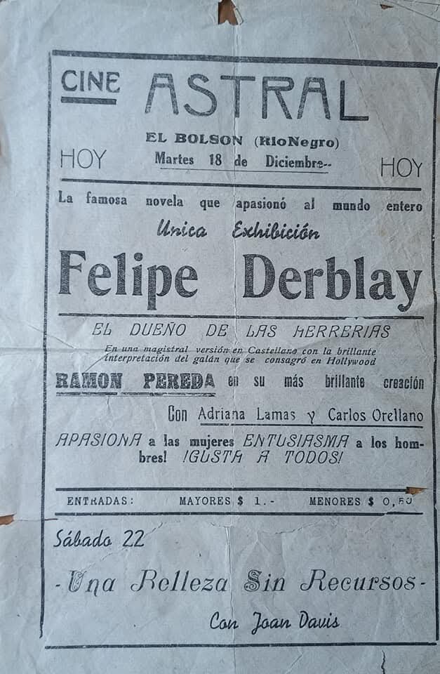 el bolson dely saldise cine astral programa.jpeg