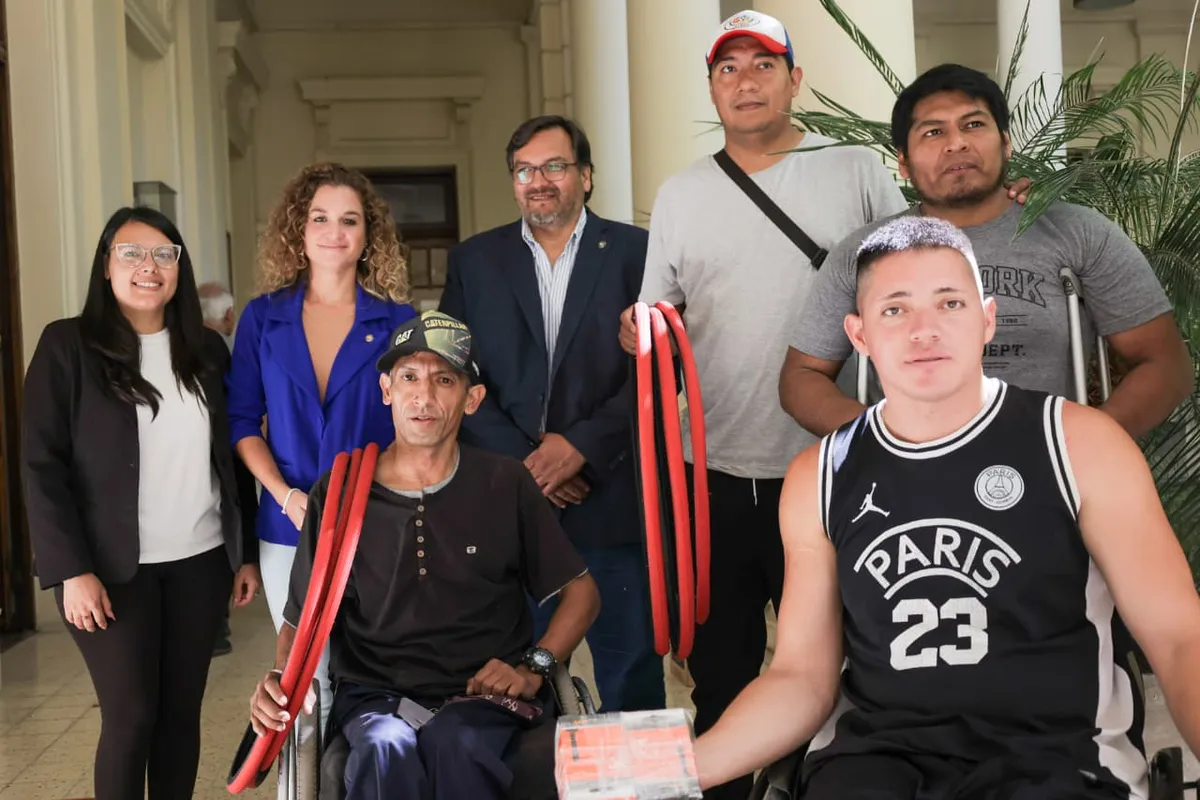 El Gobierno de Jujuy fortalece al básquet adaptado con equipamiento clave para el campeonato nacional