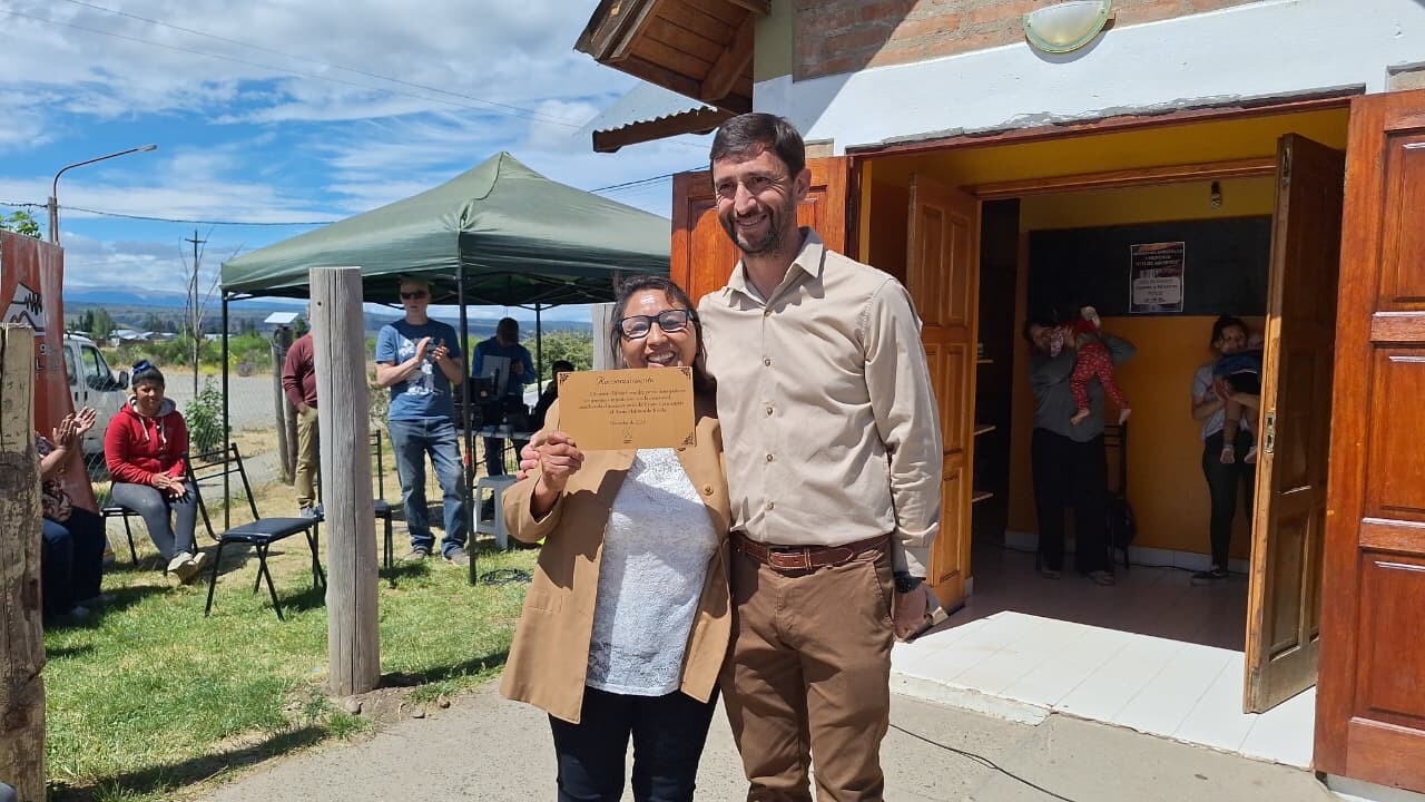 Trevelin celebró los 20 años del Centro Comunitario del Barrio Malvinas