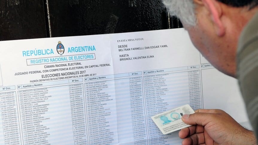 Ya se puede consultar el padrón definitivo: ¿dónde voto?