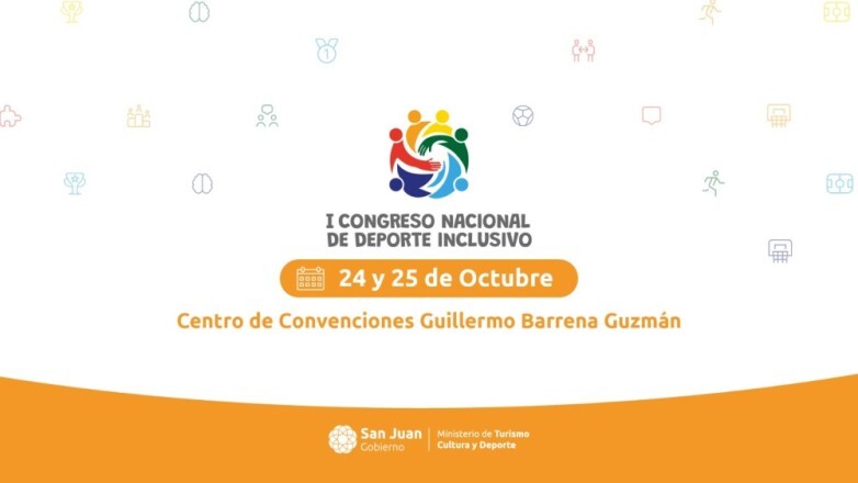 San Juan se prepara para recibir el 1° Congreso Nacional de Deporte Inclusivo 2024