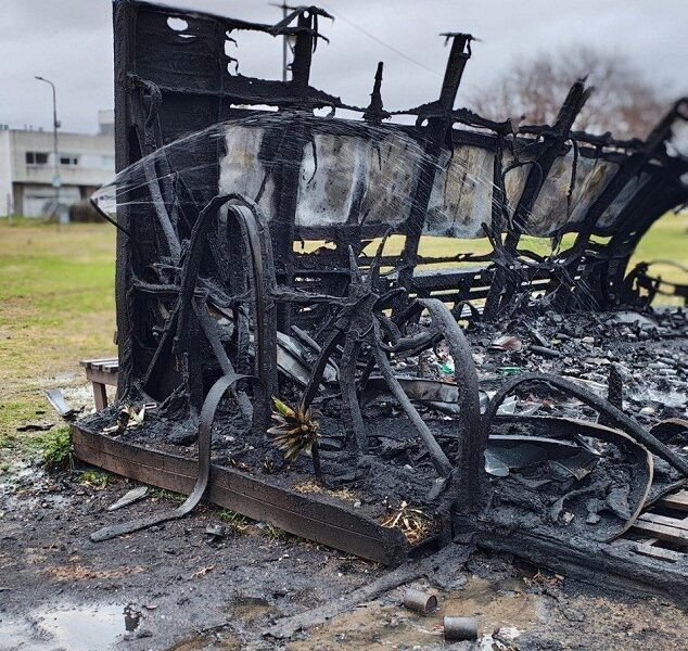 Quilmes: Vandalizaron el Eco Punto del  Parque lineal de Don Bosco