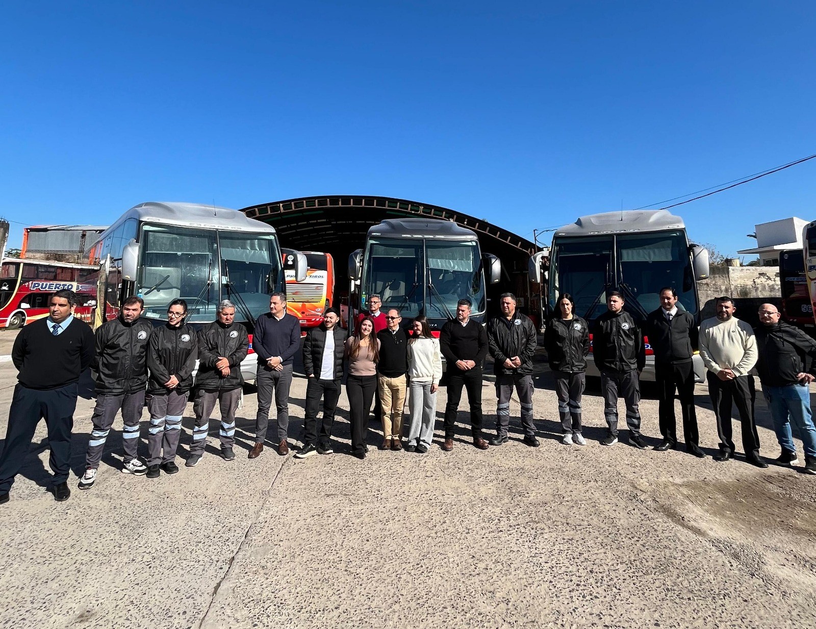 escrutinio.jpeg La Dirección de Transporte participó de la presentación de tres unidades 0 km para el interior provincial